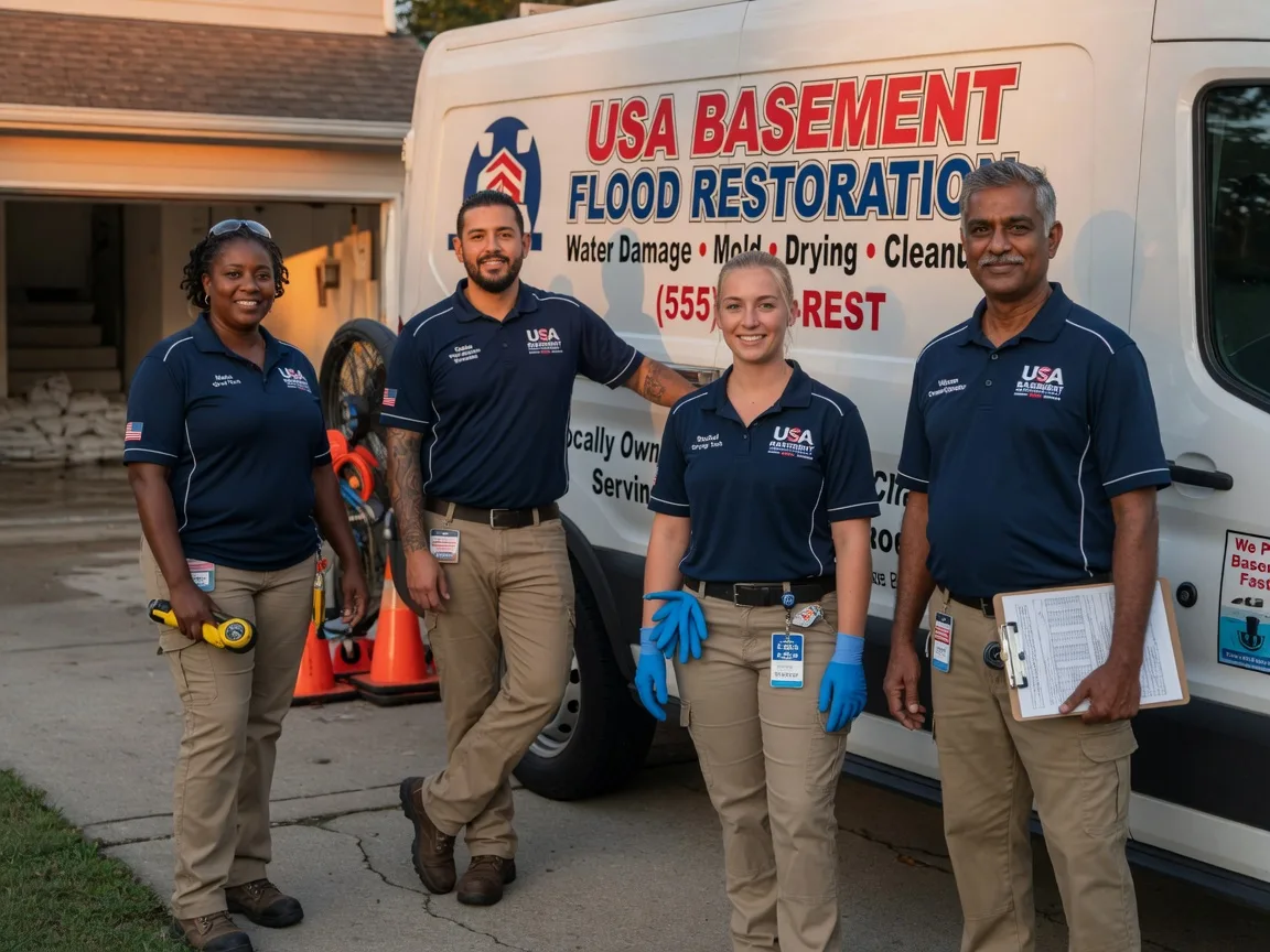 Basement Flood Cleanup company in Camp Wood, TX