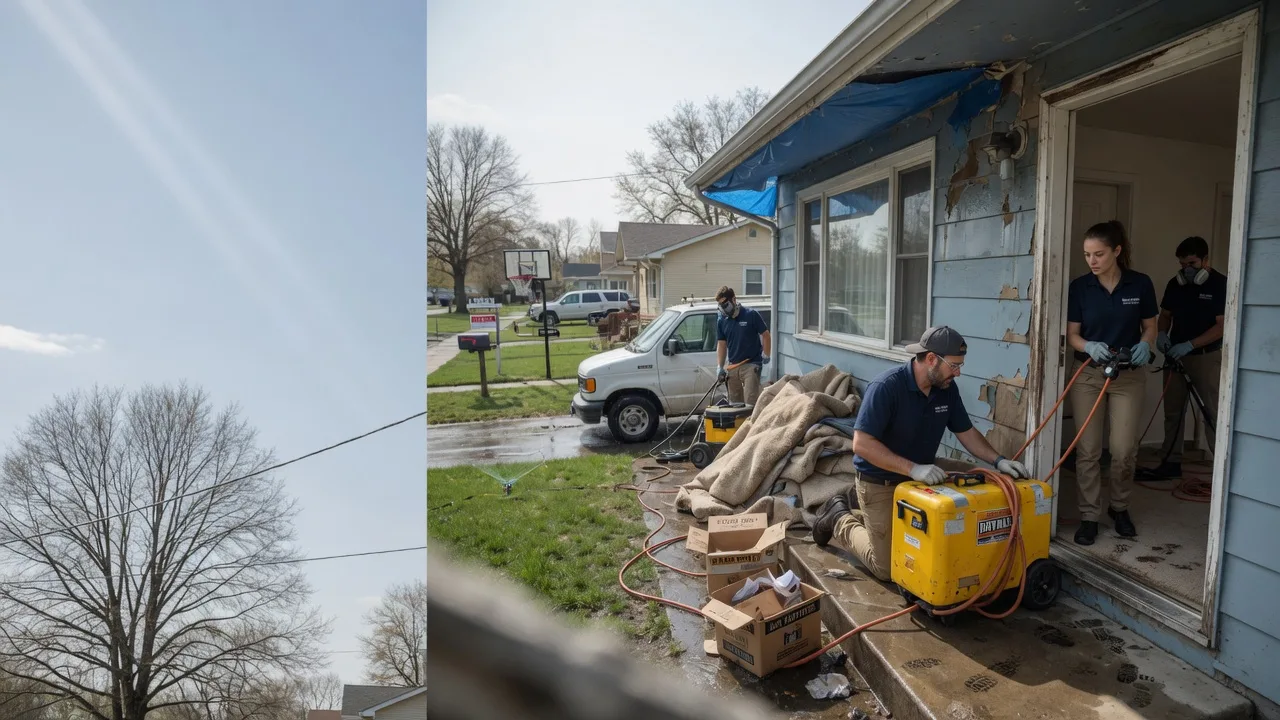 Basement Flood Cleanup in Camp Wood, TX near me